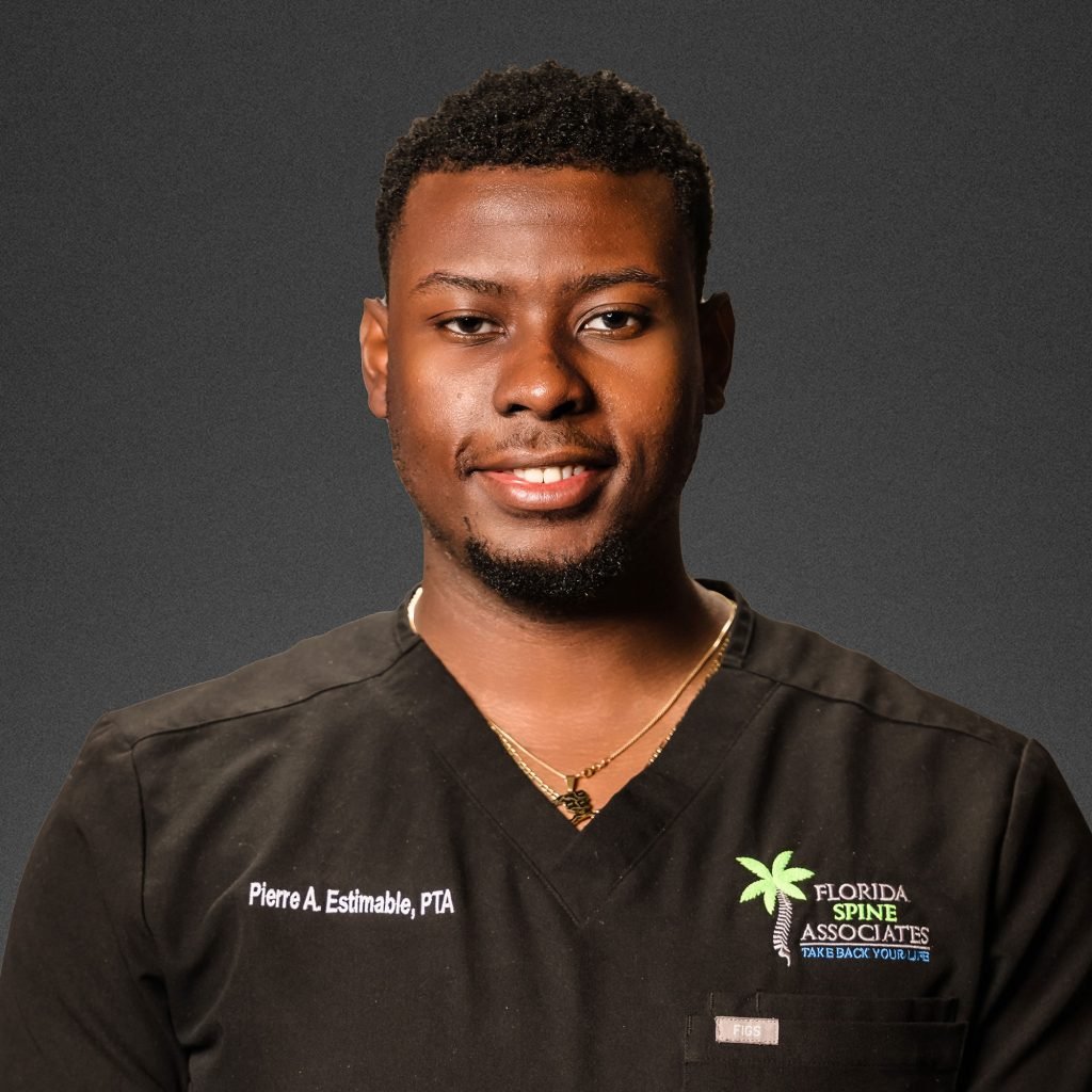 Pierre A Estimable PTA<br />
Licensed Physical Therapist Assistant
